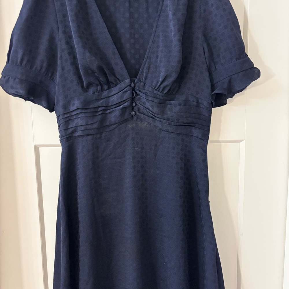 Current Air Los Angeles Elegant ✨Black Women's V-Neck Dress